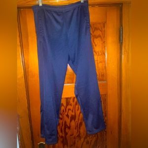 Prospirit Mens Athletic Wear Jogging Track Pants Navy Blue Size Small